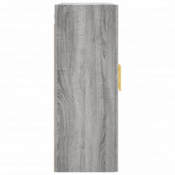 Wandschrank Grau Sonoma 69,5x34x90 cm