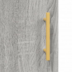 Wandschrank Grau Sonoma 69,5x34x90 cm