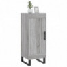 Sideboard Grau Sonoma 34,5x34x90 cm Holzwerkstoff