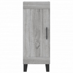 Sideboard Grau Sonoma 34,5x34x90 cm Holzwerkstoff