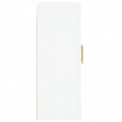 Wandschrank Weiß 69,5x34x90 cm Holzwerkstoff