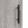 Wandschrank Grau Sonoma 69,5x34x90 cm