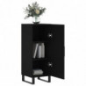 Sideboard Schwarz 34,5x34x90 cm Holzwerkstoff