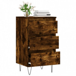 Sideboard Räuchereiche 40x35x70 cm Holzwerkstoff