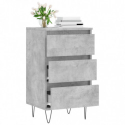 Sideboard Betongrau 40x35x70 cm Holzwerkstoff