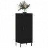 Sideboard Schwarz 34,5x34x90 cm Holzwerkstoff