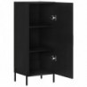 Sideboard Schwarz 34,5x34x90 cm Holzwerkstoff