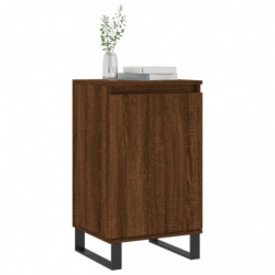 Sideboard Braun Eichen-Optik 40x35x70 cm Holzwerkstoff