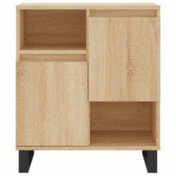 Sideboard Sonoma-Eiche 60x35x70 cm Holzwerkstoff