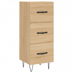 Sideboard Sonoma-Eiche 34,5x34x90 cm Holzwerkstoff