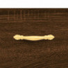 Couchtisch Braun Eichen-Optik 90x50x40 cm Holzwerkstoff