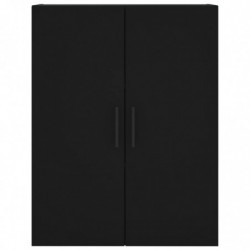 Wandschrank Schwarz 69,5x34x90 cm