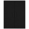 Wandschrank Schwarz 69,5x34x90 cm