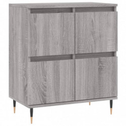 Sideboard Grau Sonoma 60x35x70 cm Holzwerkstoff