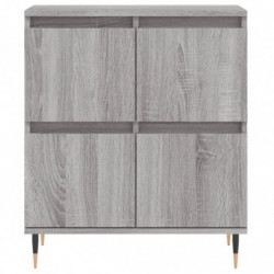 Sideboard Grau Sonoma 60x35x70 cm Holzwerkstoff