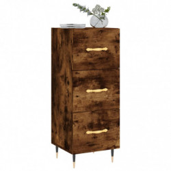 Sideboard Räuchereiche 34,5x34x90 cm Holzwerkstoff