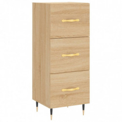 Sideboard Sonoma-Eiche 34,5x34x90 cm Holzwerkstoff