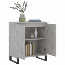 Sideboard Betongrau 60x35x70 cm Holzwerkstoff