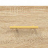 Sideboard Sonoma-Eiche 34,5x34x90 cm Holzwerkstoff