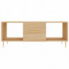 Couchtisch Sonoma-Eiche 102x50x40 cm Holzwerkstoff