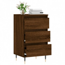 Sideboard Braun Eichen-Optik 40x35x70 cm Holzwerkstoff