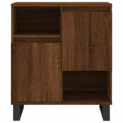 Sideboard Braun Eichen-Optik 60x35x70 cm Holzwerkstoff