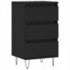 Sideboard Schwarz 40x35x70 cm Holzwerkstoff