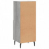 Sideboard Grau Sonoma 34,5x34x90 cm Holzwerkstoff