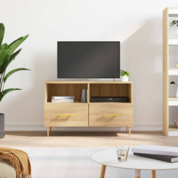 TV-Schrank Sonoma-Eiche 80x36x50 cm Holzwerkstoff