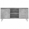 TV-Schrank Betongrau 104x35x50 cm Holzwerkstoff