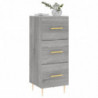 Sideboard Grau Sonoma 34,5x34x90 cm Holzwerkstoff