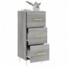 Sideboard Grau Sonoma 34,5x34x90 cm Holzwerkstoff