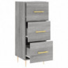 Sideboard Grau Sonoma 34,5x34x90 cm Holzwerkstoff