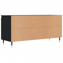 TV-Schrank Schwarz 104x35x50 cm Holzwerkstoff