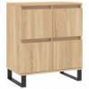 Sideboard Sonoma-Eiche 60x35x70 cm Holzwerkstoff