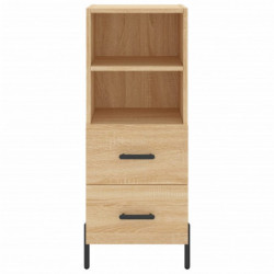 Sideboard Sonoma-Eiche 34,5x34x90 cm Holzwerkstoff