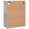 Wandschrank Betongrau 69,5x34x90 cm