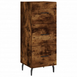 Sideboard Räuchereiche 34,5x34x90 cm Holzwerkstoff