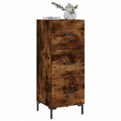 Sideboard Räuchereiche 34,5x34x90 cm Holzwerkstoff