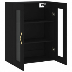 Wandschrank Schwarz 69,5x34x90 cm