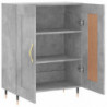 Sideboard Betongrau 69,5x34x90 cm Holzwerkstoff