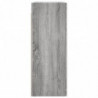 Wandschrank Grau Sonoma 69,5x34x90 cm