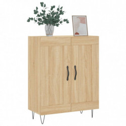 Sideboard Sonoma-Eiche 69,5x34x90 cm Holzwerkstoff