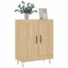 Sideboard Sonoma-Eiche 69,5x34x90 cm Holzwerkstoff