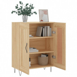 Sideboard Sonoma-Eiche 69,5x34x90 cm Holzwerkstoff