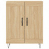 Sideboard Sonoma-Eiche 69,5x34x90 cm Holzwerkstoff