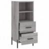 Sideboard Grau Sonoma 34,5x34x90 cm Holzwerkstoff