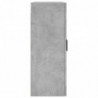 Wandschrank Betongrau 69,5x34x90 cm