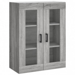 Wandschrank Grau Sonoma 69,5x34x90 cm