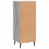 Sideboard Grau Sonoma 34,5x34x90 cm Holzwerkstoff